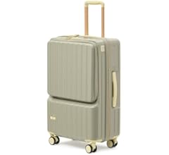 Amazon | [GGQAAA] スーツケース 軽い トップオープン機能 綺麗